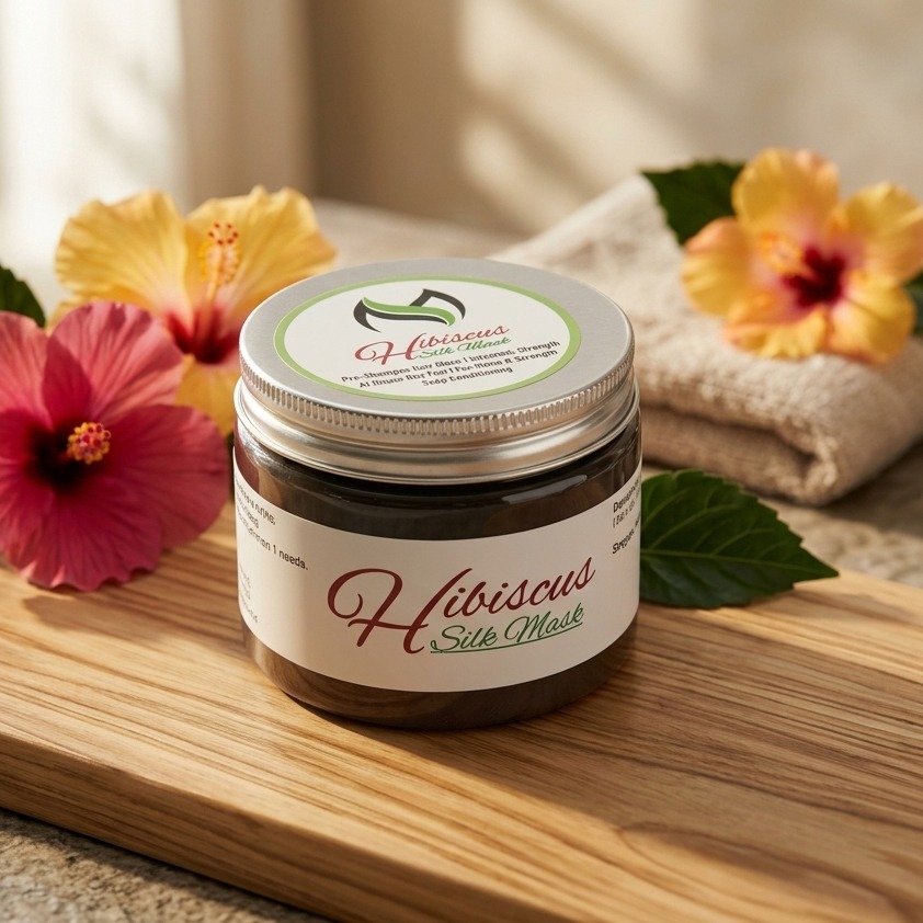 Hair Care - Hibiscus Silk Hair Mask - Image 2