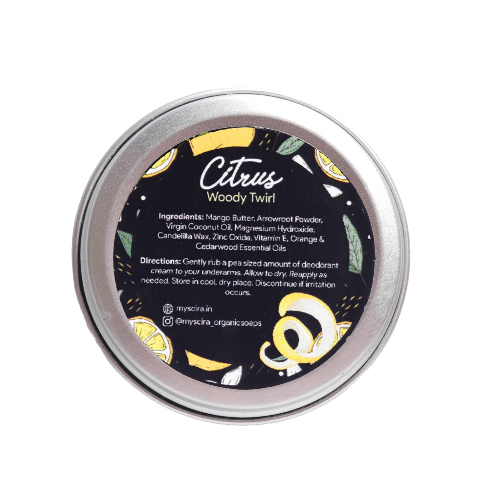 Natural Deodorant – Citrus Woody Twirl - Image 3