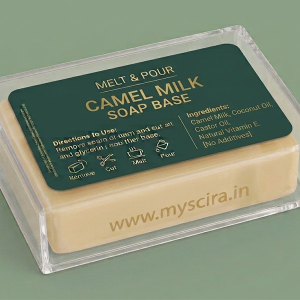 Camel Milk Soap Base – Nourishing & Skin Rejuvenating