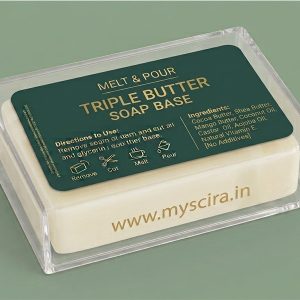 Triple Butter Soap Base – Deep Moisture & Softness