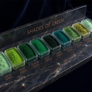 Shades of Green Mica Powder